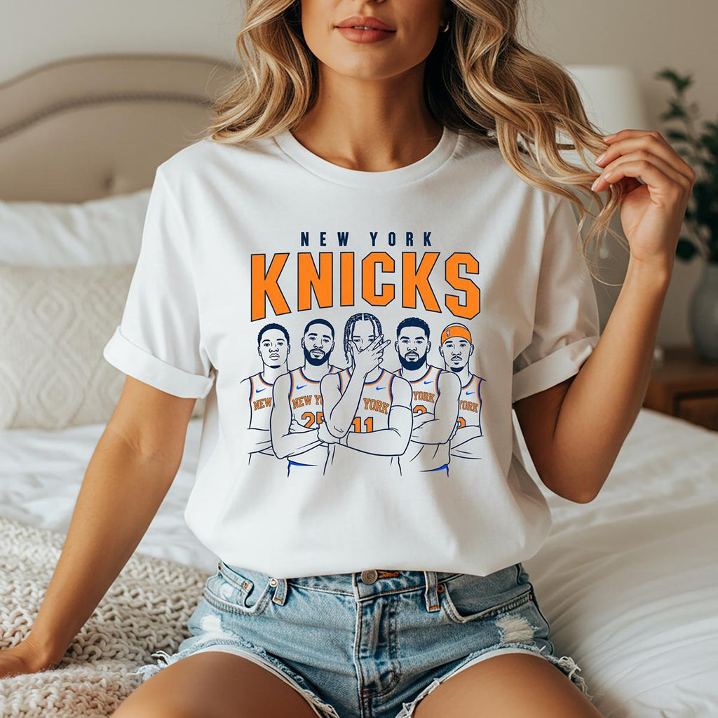 York Knicks Basketball Nyc Fan Sports Game Day Lover - Adult & Kids T-Shirts, Sweatshirts & Hoodies apparel design preview 1