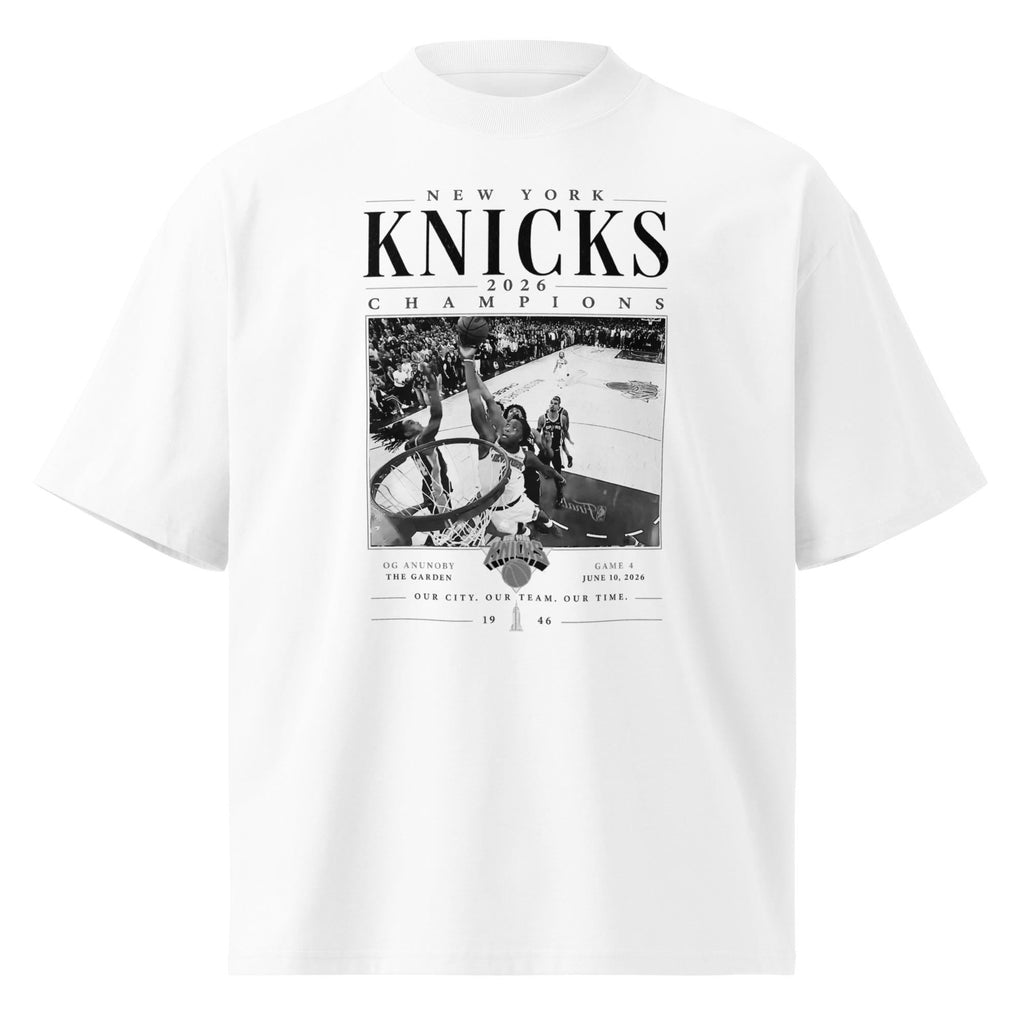 Knicks 2026 Champions Og Anunoby York Basketball - Adult & Kids T-Shirts, Sweatshirts & Hoodies apparel design preview 1