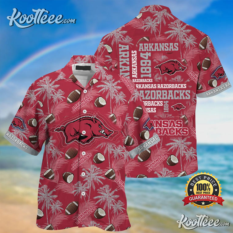Arkansas Razorbacks New Gift For Summer Hawaiian - Adult & Kids T-Shirts, Sweatshirts & Hoodies apparel design preview 1