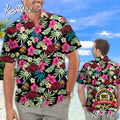 Arkansas Razorbacks Hibiscus For Fans Hawaiian - Adult & Kids T-Shirts, Sweatshirts & Hoodies apparel design preview 1