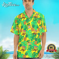 SpongeBob Summer Vacation Button Up Hawaiian - Adult & Kids T-Shirts, Sweatshirts & Hoodies apparel design preview 1