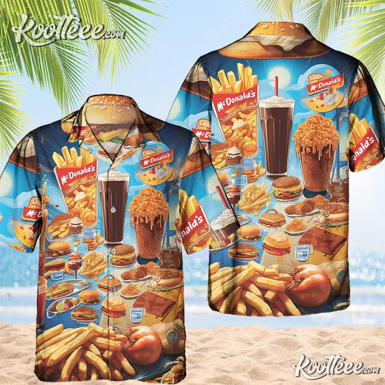 Fast Food Hawaiian - Adult & Kids T-Shirts, Sweatshirts & Hoodies apparel design preview 1