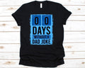 00 Days Without Dad Joke Funny Jokes - Adult & Kids T-Shirts, Sweatshirts & Hoodies apparel design preview 1