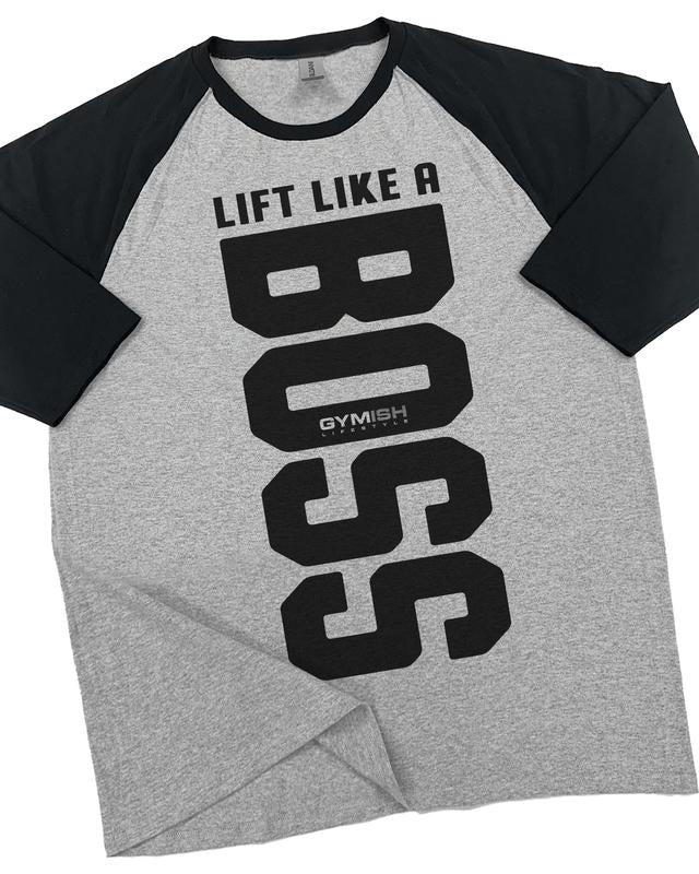 012. Lift Like Boss Workout Gym - Adult & Kids T-Shirts, Sweatshirts & Hoodies apparel design preview 1