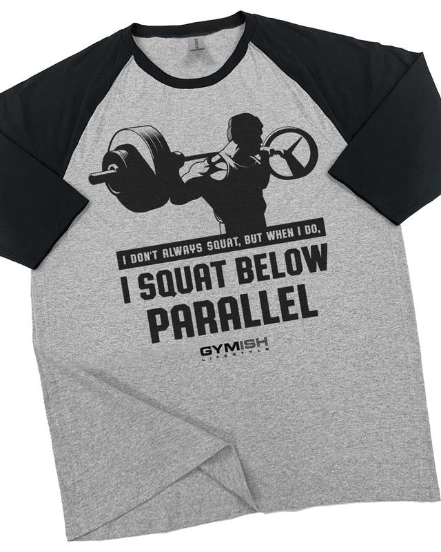 016. I DON'T ALWAYS SQUAT Lightweight Workout Hooded - Adult & Kids T-Shirts, Sweatshirts & Hoodies apparel design preview 1
