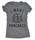 I Want Pancakes - Adult & Kids T-Shirts, Sweatshirts & Hoodies apparel design preview 1