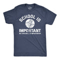 School Is Important But Baseball Importanter - Adult & Kids T-Shirts, Sweatshirts & Hoodies apparel design preview 1