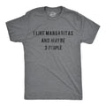 I Like Margaritas Maybe 3 People - Adult & Kids T-Shirts, Sweatshirts & Hoodies apparel design preview 1