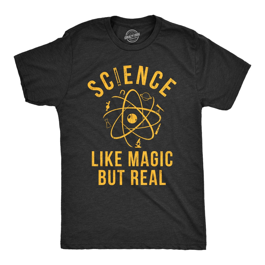 Science: Like Magic But Real - Adult & Kids T-Shirts, Sweatshirts & Hoodies apparel design preview 1