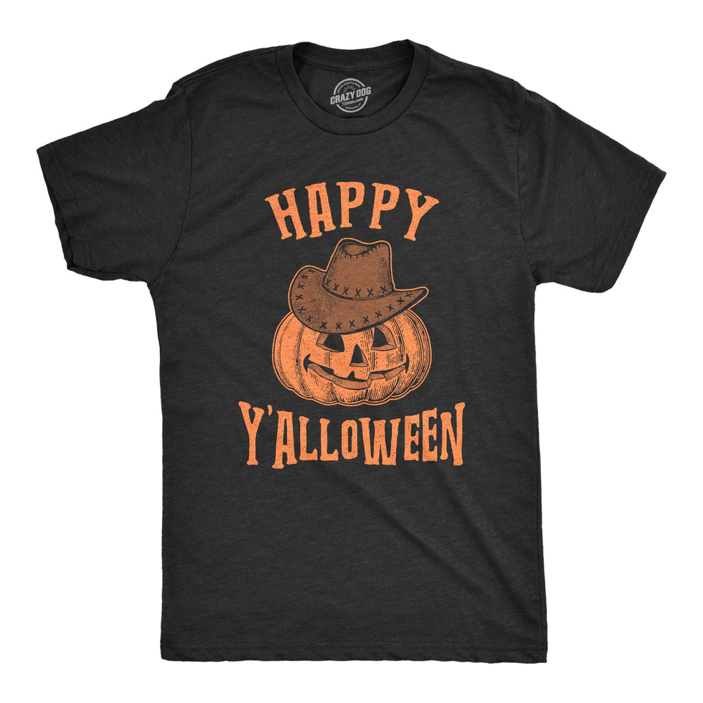 Happy Y'Alloween - Adult & Kids T-Shirts, Sweatshirts & Hoodies apparel design preview 1