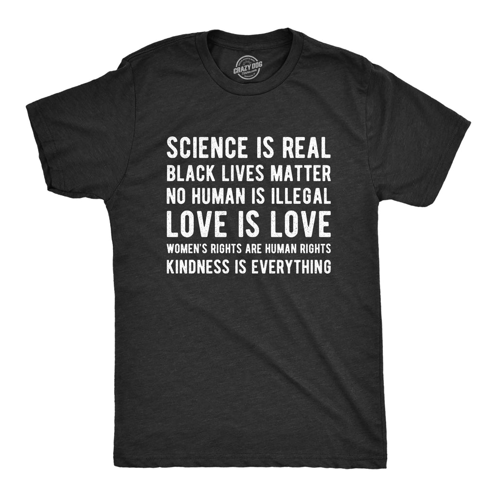 Science Is Real Black Lives Matter - Adult & Kids T-Shirts, Sweatshirts & Hoodies apparel design preview 1