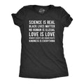 Science Is Real Black Lives Matter - Adult & Kids T-Shirts, Sweatshirts & Hoodies apparel design preview 1