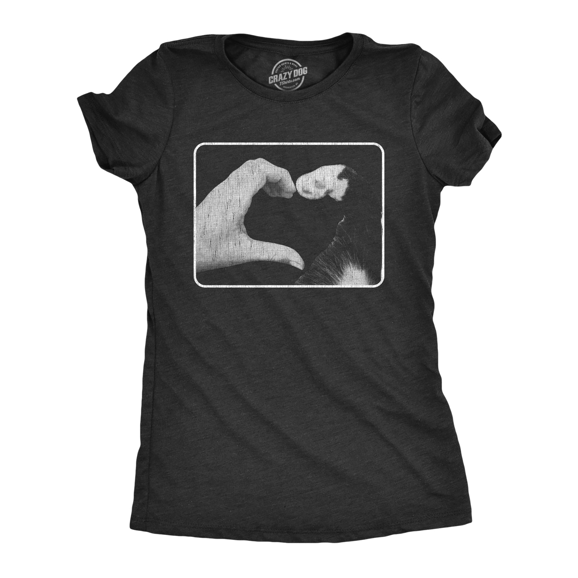 Hand Paw Heart - Adult & Kids T-Shirts, Sweatshirts & Hoodies apparel design preview 1