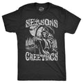 Seasons Greetings Reaper - Adult & Kids T-Shirts, Sweatshirts & Hoodies apparel design preview 1