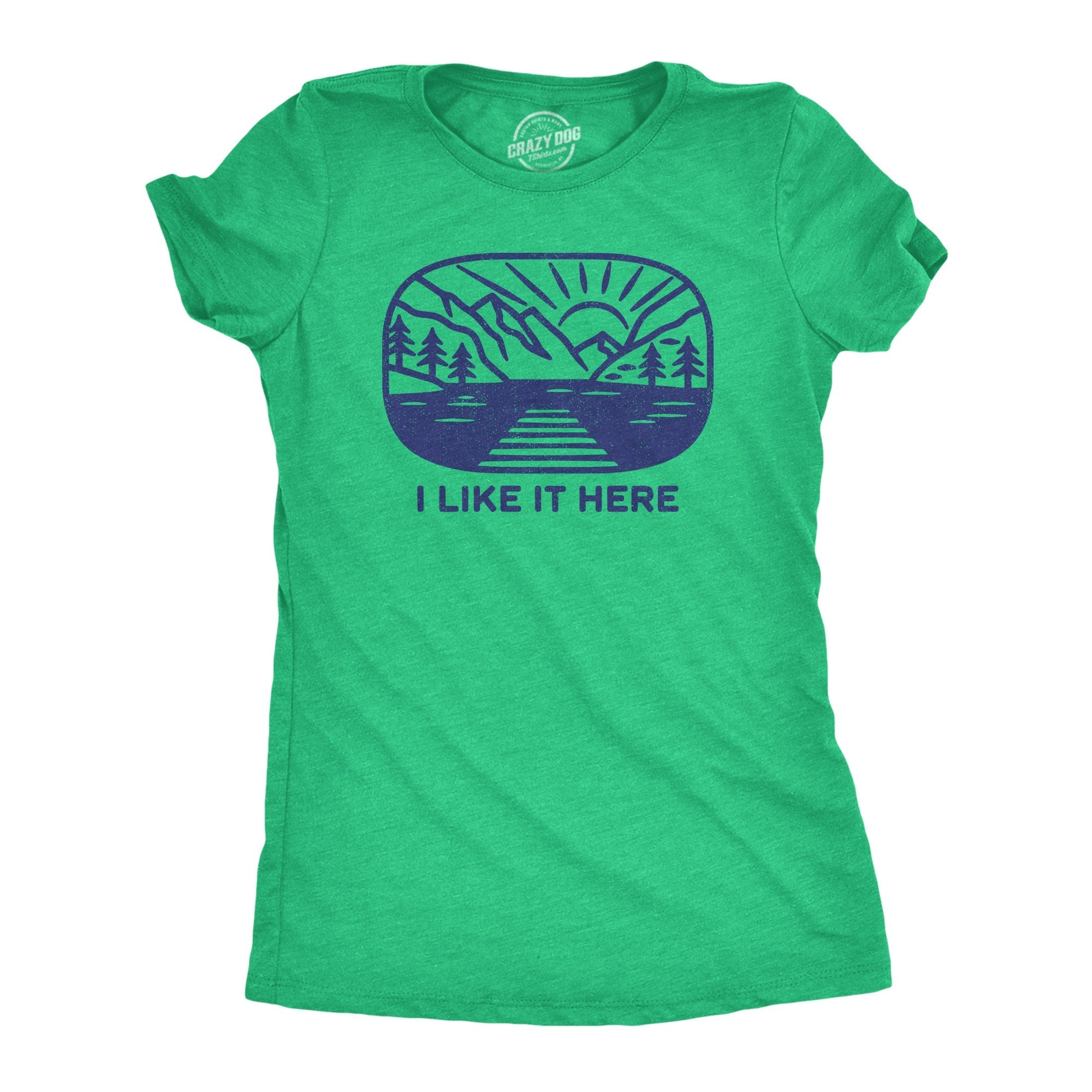 I Like Here - Adult & Kids T-Shirts, Sweatshirts & Hoodies apparel design preview 1
