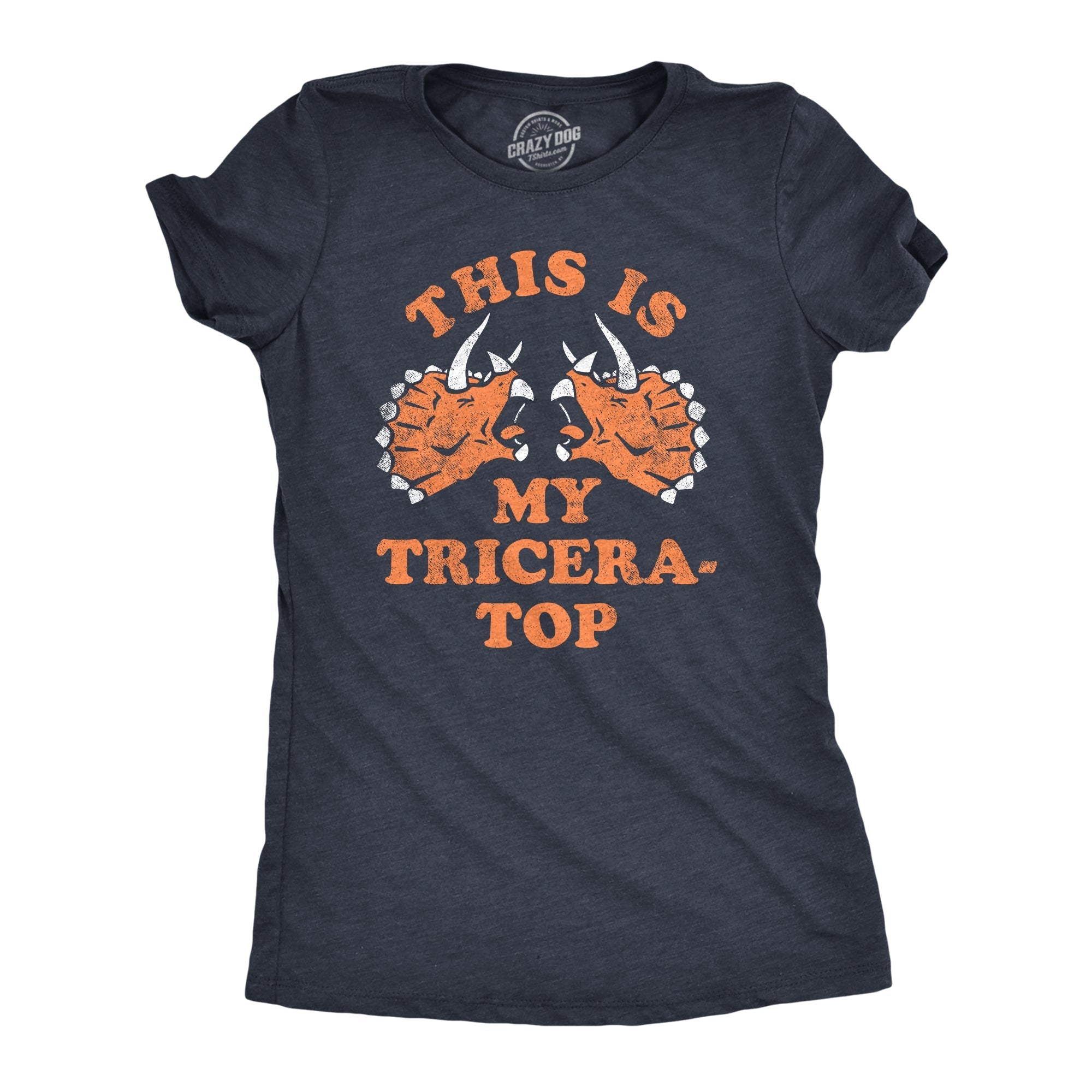 This Is My Tricera Top - Adult & Kids T-Shirts, Sweatshirts & Hoodies apparel design preview 1