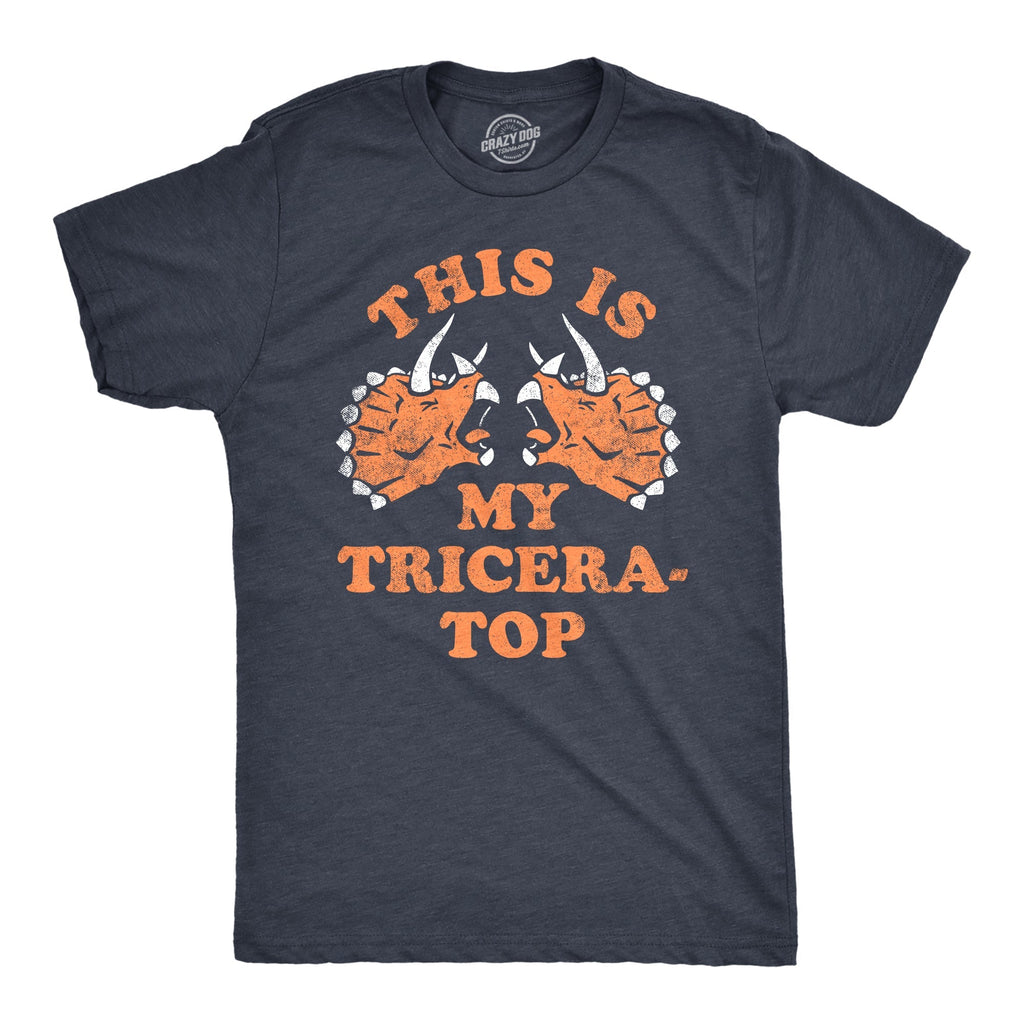 This Is My Tricera Top - Adult & Kids T-Shirts, Sweatshirts & Hoodies apparel design preview 1