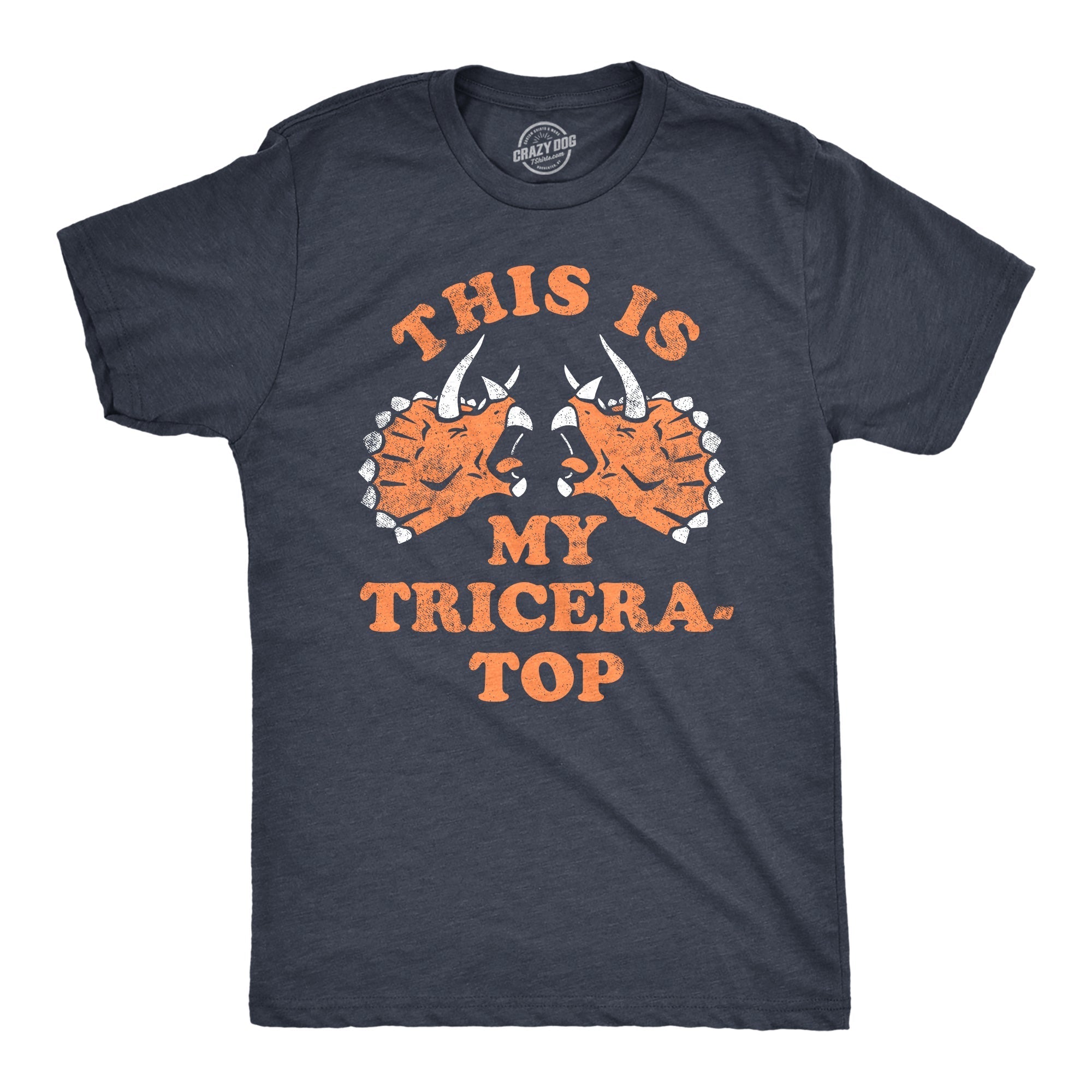 This Is My Tricera Top - Adult & Kids T-Shirts, Sweatshirts & Hoodies apparel design preview 1