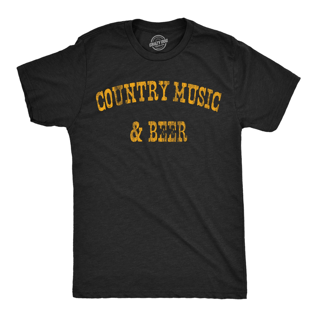 Country Music Beer - Adult & Kids T-Shirts, Sweatshirts & Hoodies apparel design preview 1