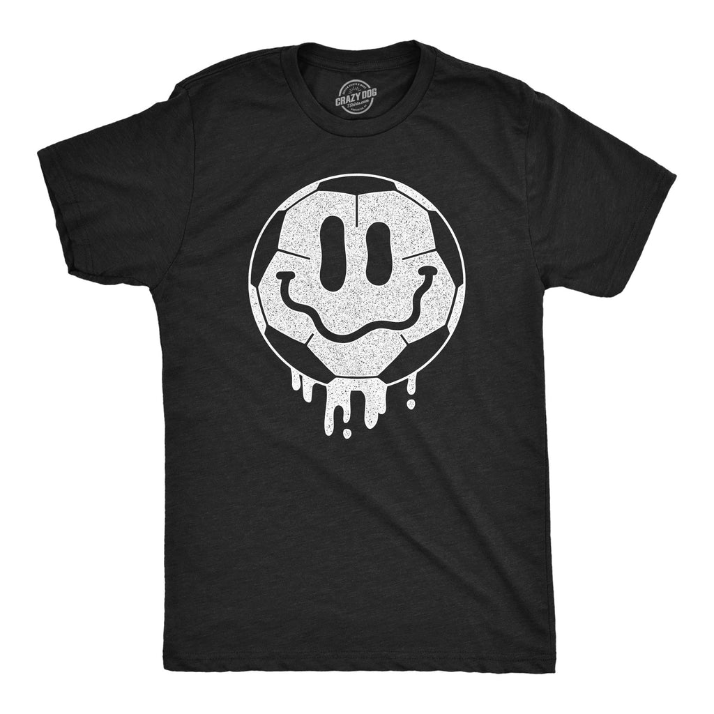 Dripping Soccer Ball Smile - Adult & Kids T-Shirts, Sweatshirts & Hoodies apparel design preview 1