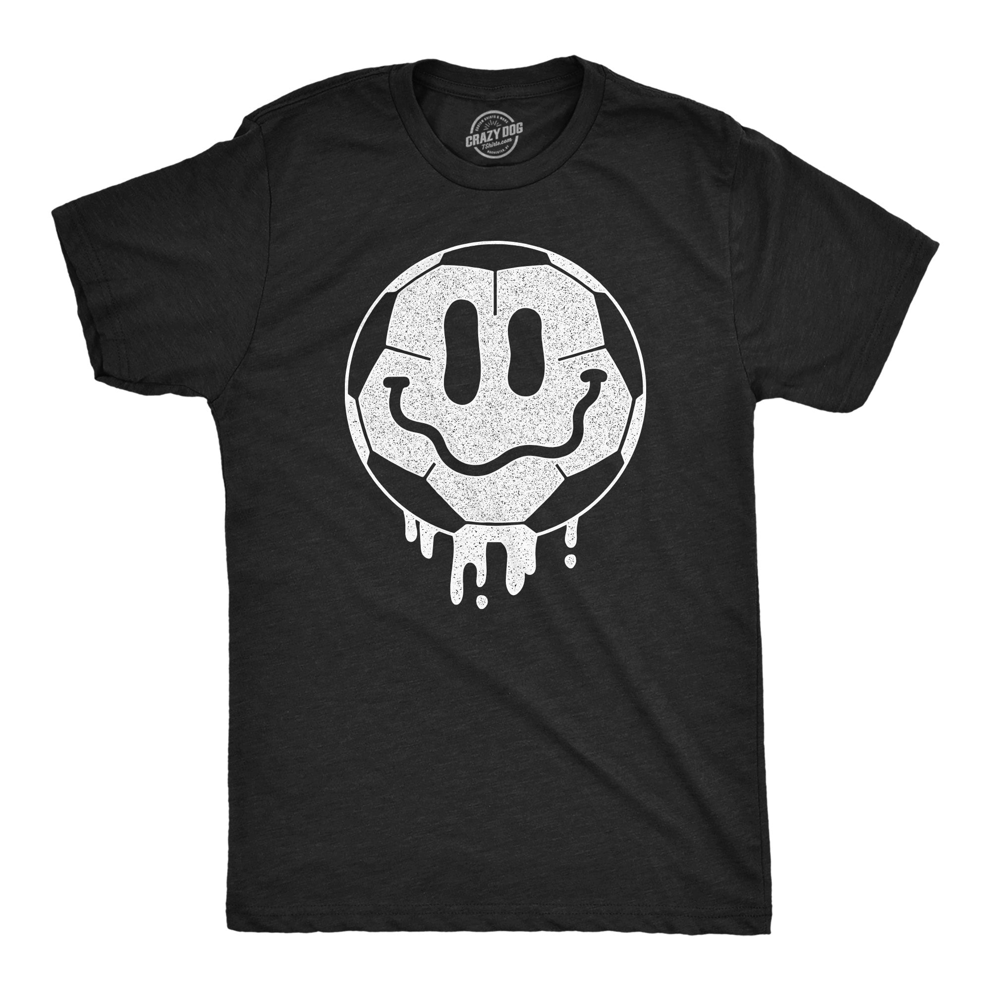 Dripping Soccer Ball Smile - Adult & Kids T-Shirts, Sweatshirts & Hoodies apparel design preview 1