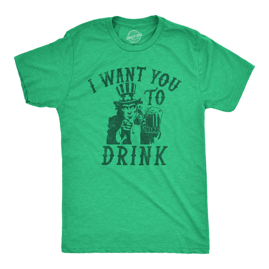I Want You Drink - Adult & Kids T-Shirts, Sweatshirts & Hoodies apparel design preview 1