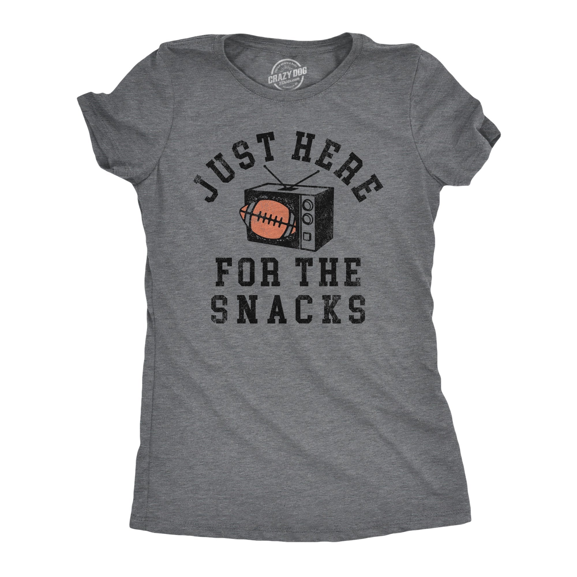 Just Here Snacks - Adult & Kids T-Shirts, Sweatshirts & Hoodies apparel design preview 1