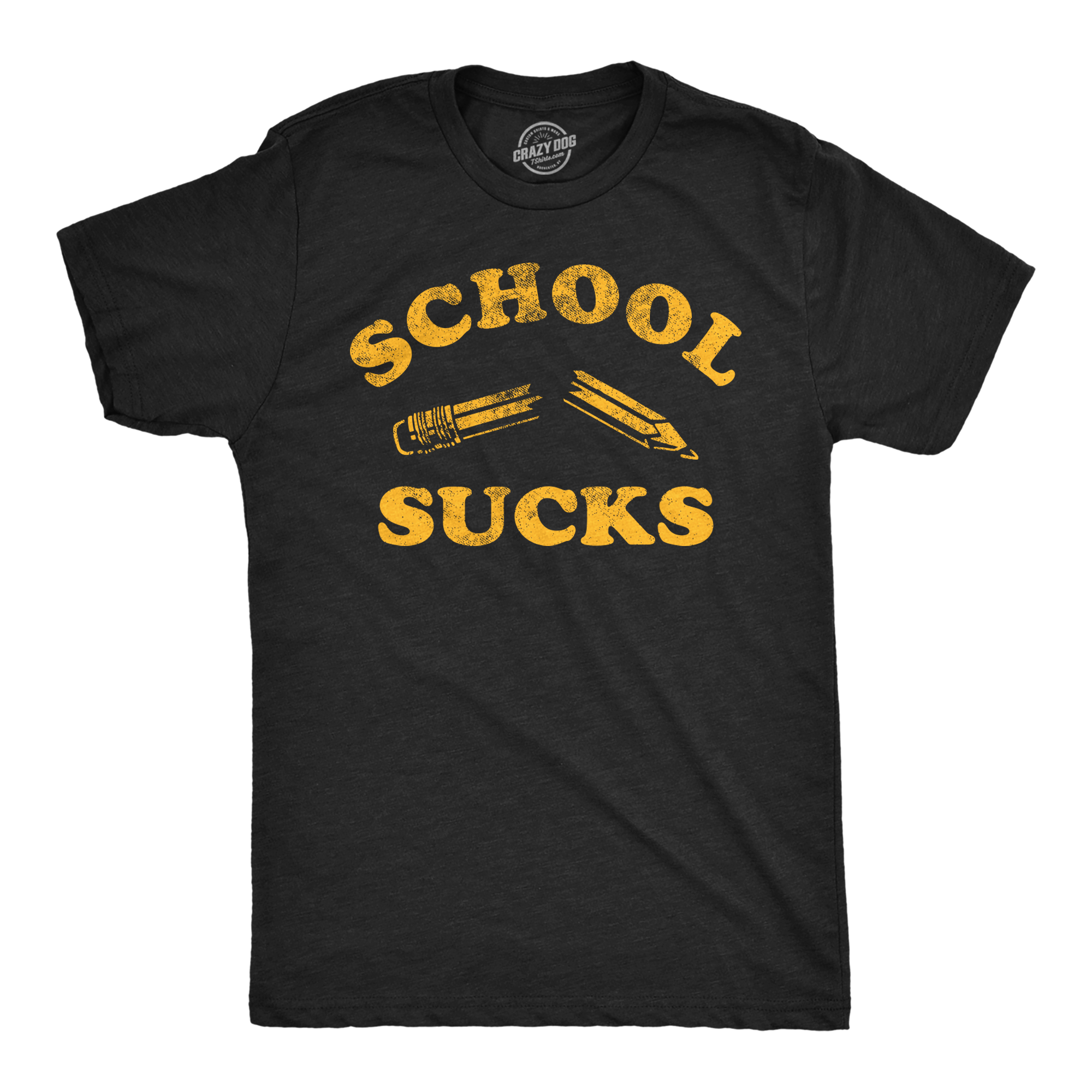 School Sucks - Adult & Kids T-Shirts, Sweatshirts & Hoodies apparel design preview 1