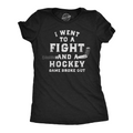 I Went Fight Hockey Game Broke Out - Adult & Kids T-Shirts, Sweatshirts & Hoodies apparel design preview 1