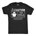 Caution This Is Haunted - Adult & Kids T-Shirts, Sweatshirts & Hoodies apparel design preview 1