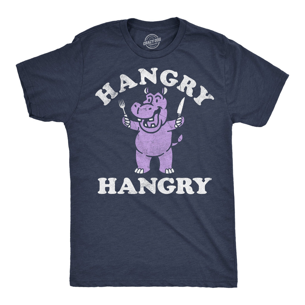 Hangry Hippo - Adult & Kids T-Shirts, Sweatshirts & Hoodies apparel design preview 1
