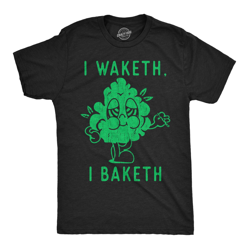 I Waketh Baketh - Adult & Kids T-Shirts, Sweatshirts & Hoodies apparel design preview 1