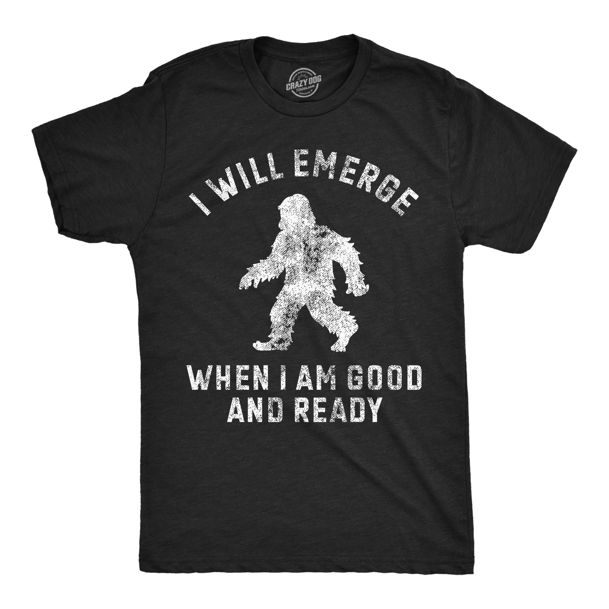 I Will Emerge When Im Good Ready - Adult & Kids T-Shirts, Sweatshirts & Hoodies apparel design preview 1