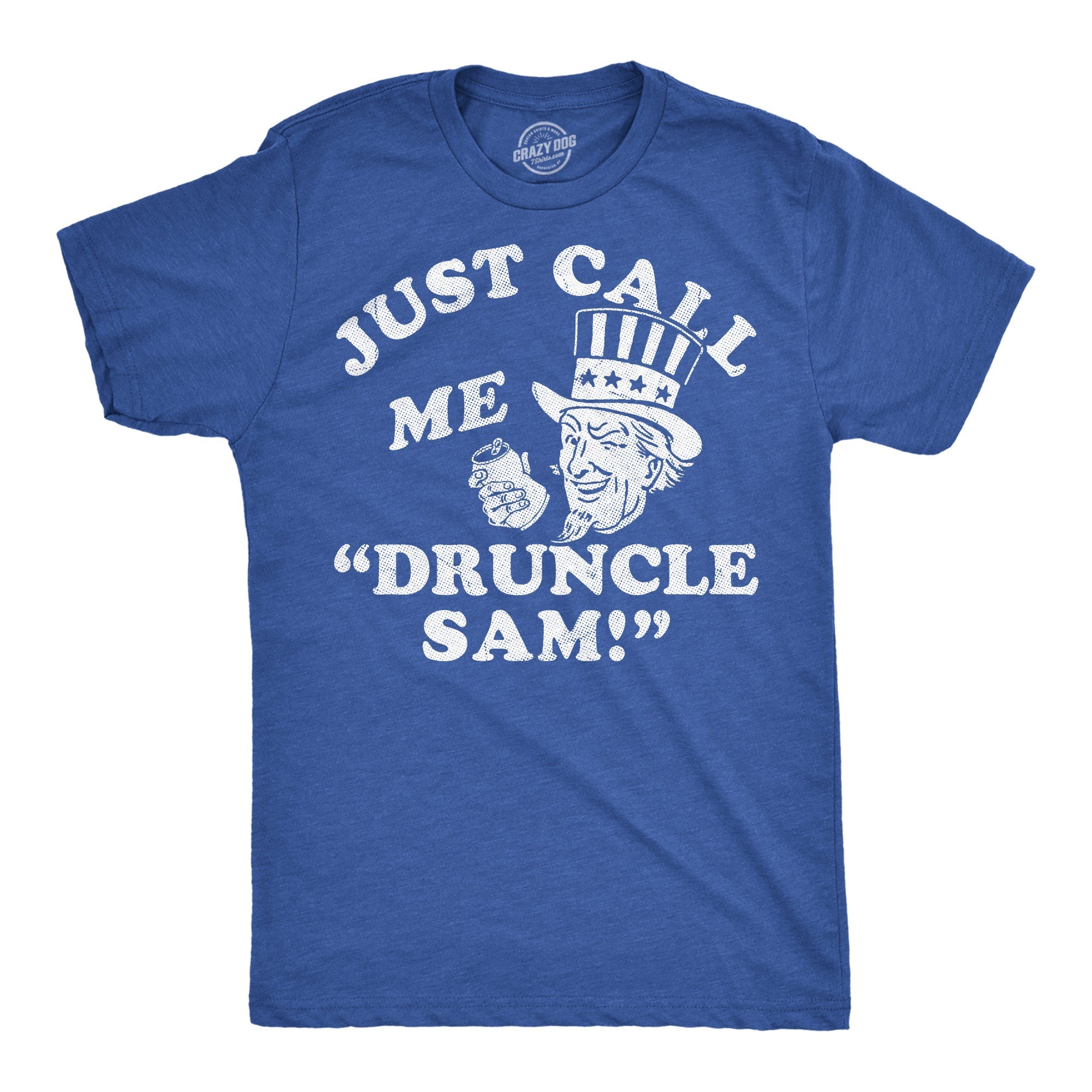 Druncle Sam - Adult & Kids T-Shirts, Sweatshirts & Hoodies apparel design preview 1