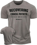030. Recovering Couch Potato Funny Motivational - Adult & Kids T-Shirts, Sweatshirts & Hoodies apparel design preview 1