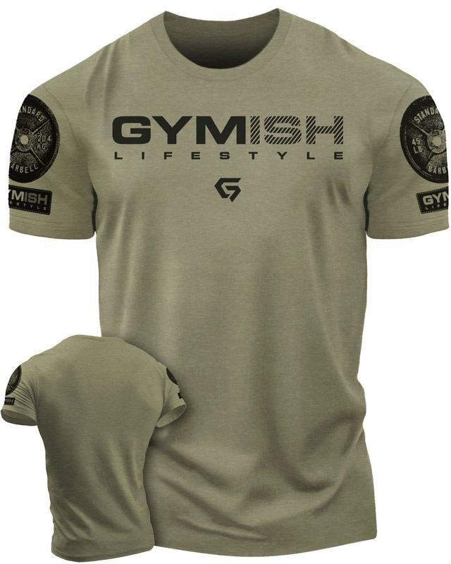 047. Gymish Lifestyle Funny Motivational Workout Gym - Adult & Kids T-Shirts, Sweatshirts & Hoodies apparel design preview 1