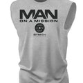 072. Man Mission Muscle Funny Workout Tank Top - Adult & Kids T-Shirts, Sweatshirts & Hoodies apparel design preview 1