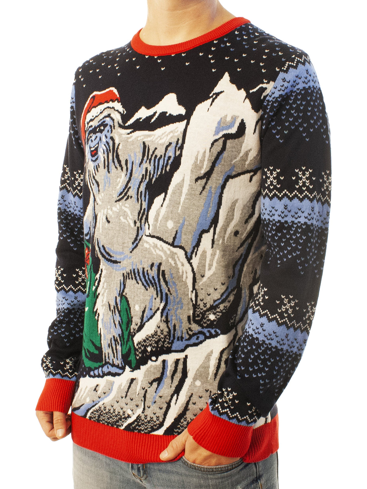 Yeti Santa | For Men & Women | Unisex Sizing Ugly Christmas Sweater - Holiday Gift product image 4