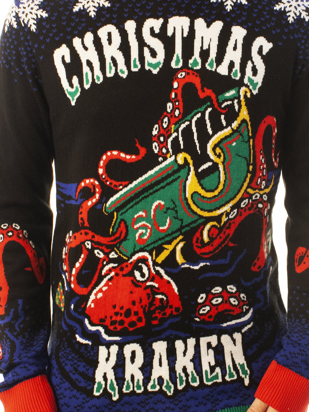Christmas Kraken | For Men & Women | Unisex Sizing Ugly Christmas Sweater - Holiday Gift product image 3