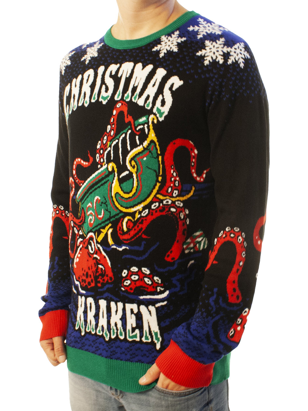 Christmas Kraken | For Men & Women | Unisex Sizing Ugly Christmas Sweater - Holiday Gift product image 4