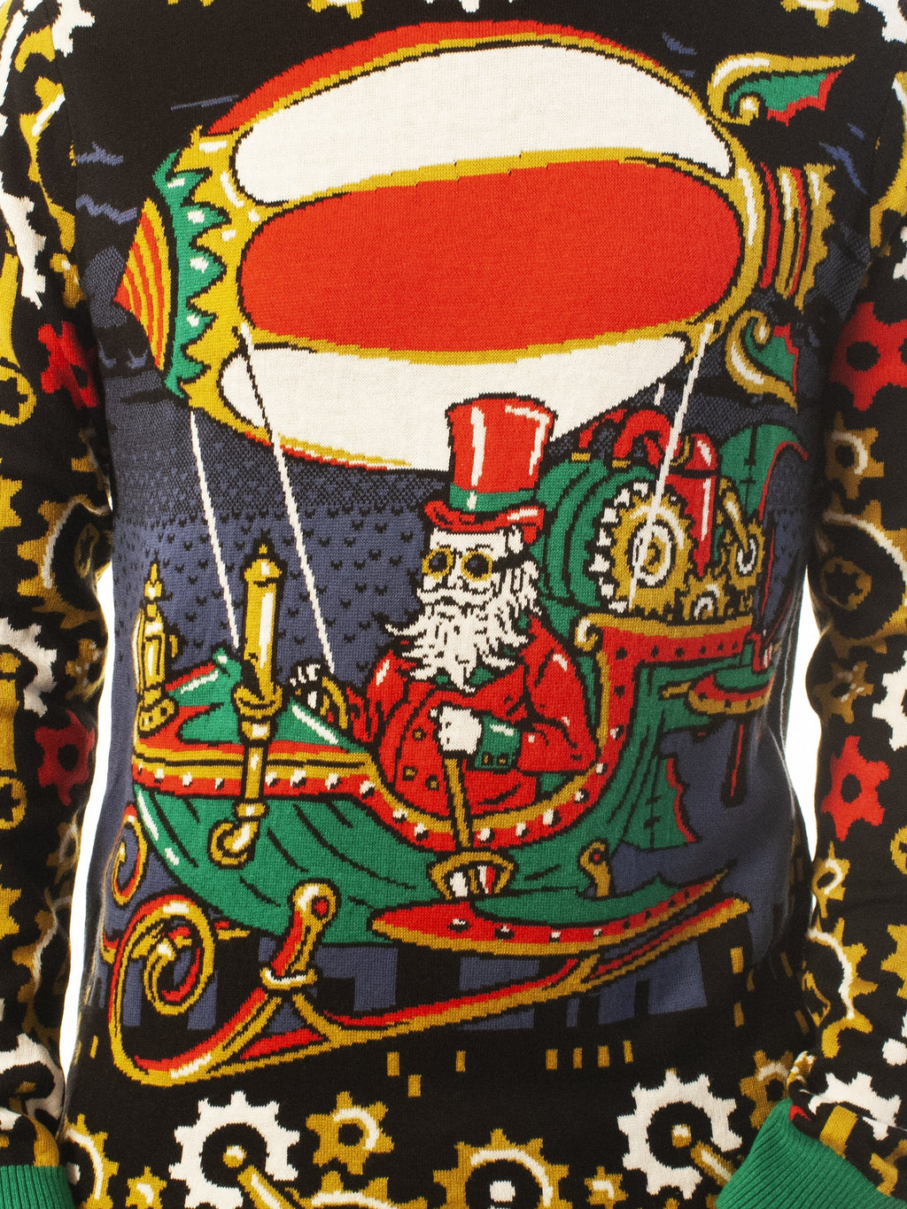 Steampunk Santa | For Men & Women | Unisex Sizing Ugly Christmas Sweater - Holiday Gift product image 3
