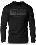 087. Rest End Lightweight Workout Hooded Gym Soft - Adult & Kids T-Shirts, Sweatshirts & Hoodies apparel design preview 1
