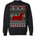 Corgi red plaid Christmas Sweater - Holiday Gift product image 2