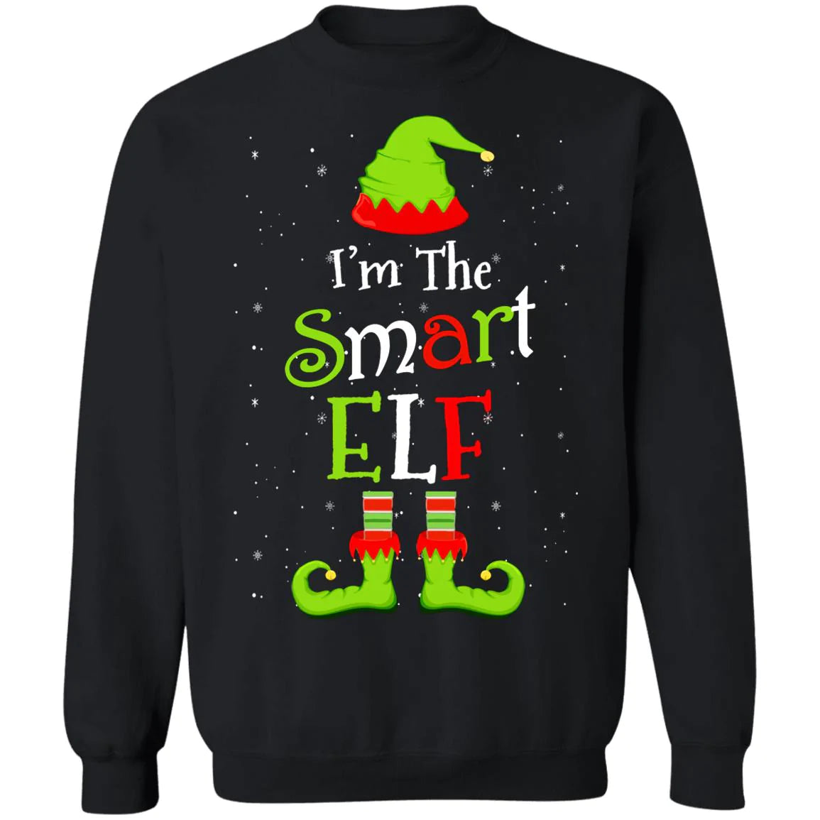 I’m the smart elf Christmas Sweater - Holiday Gift product image 2