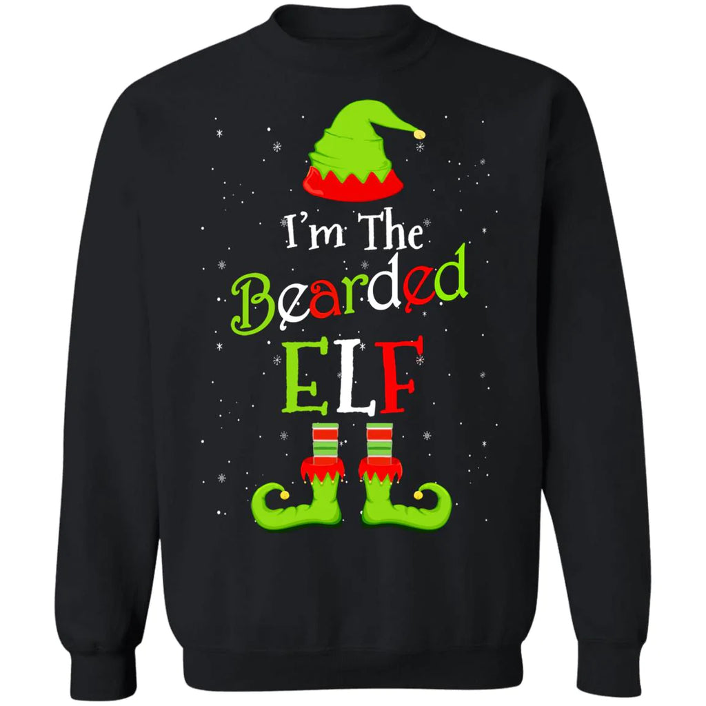 I’m the bearded elf Christmas Sweater - Holiday Gift product image 2