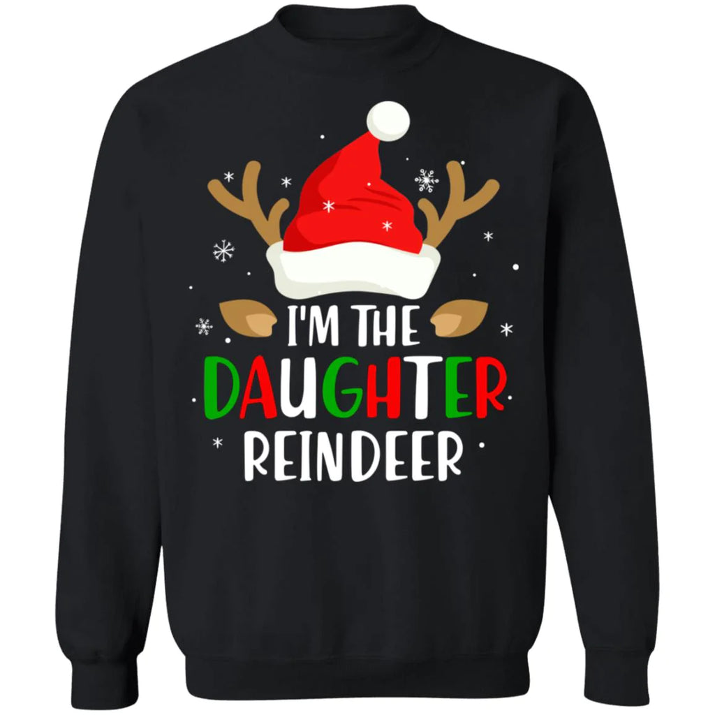 I’m the daughter reindeer Christmas Sweater - Holiday Gift product image 2