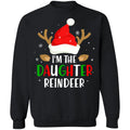 I’m the daughter reindeer Christmas Sweater - Holiday Gift product image 2