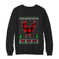 Chicken buffalo plaid Christmas Sweater - Holiday Gift product image 2
