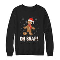 Oh snap Gingerbread Christmas Sweater - Holiday Gift product image 2