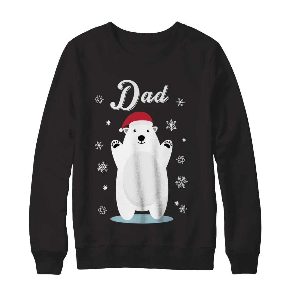 Santa bear dad Christmas Sweater - Holiday Gift product image 2